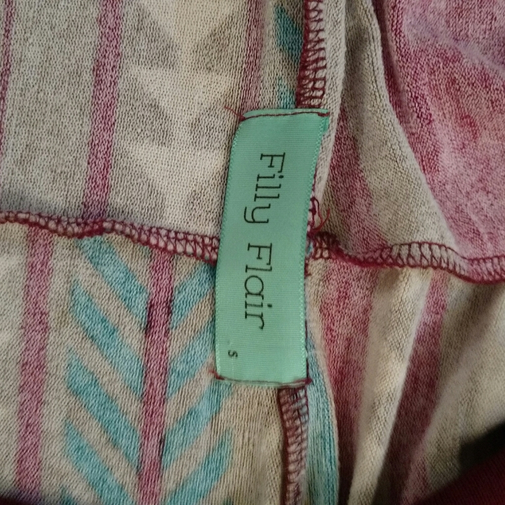 Filly Flair Red Poncho - Picture 2 of 3